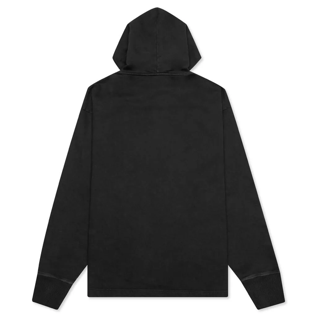 Franklin Stamp Hooded Sweatshirt - Black