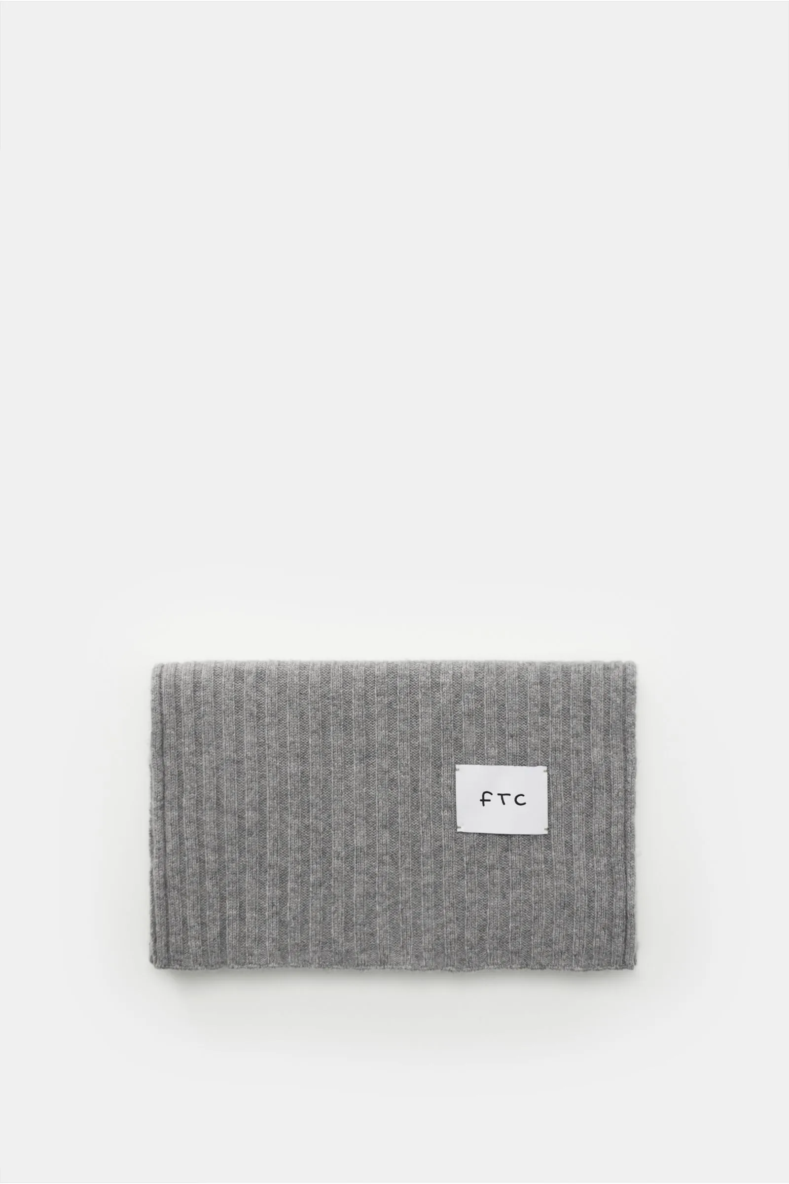 FTC cashmere scarf grey