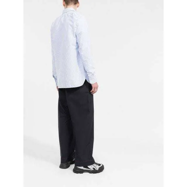 Golden Goose  |Button-down Stripes Unisex Street Style Long Sleeves Cotton