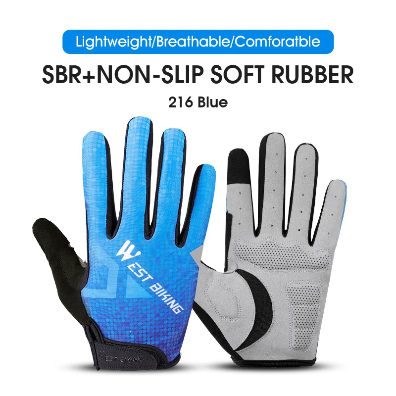 Half Finger Cycling Gloves Pad Breathable