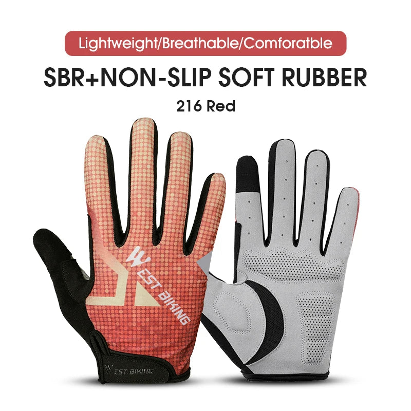 Half Finger Cycling Gloves Pad Breathable