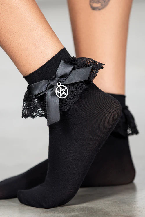 Hextra Socks (Pentagram Ruffle)