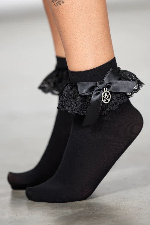 Hextra Socks (Pentagram Ruffle)