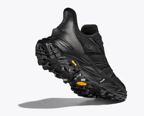 Hoka Men’s Anacapa 2 Freedom Handsfree Shoes-Black/Black