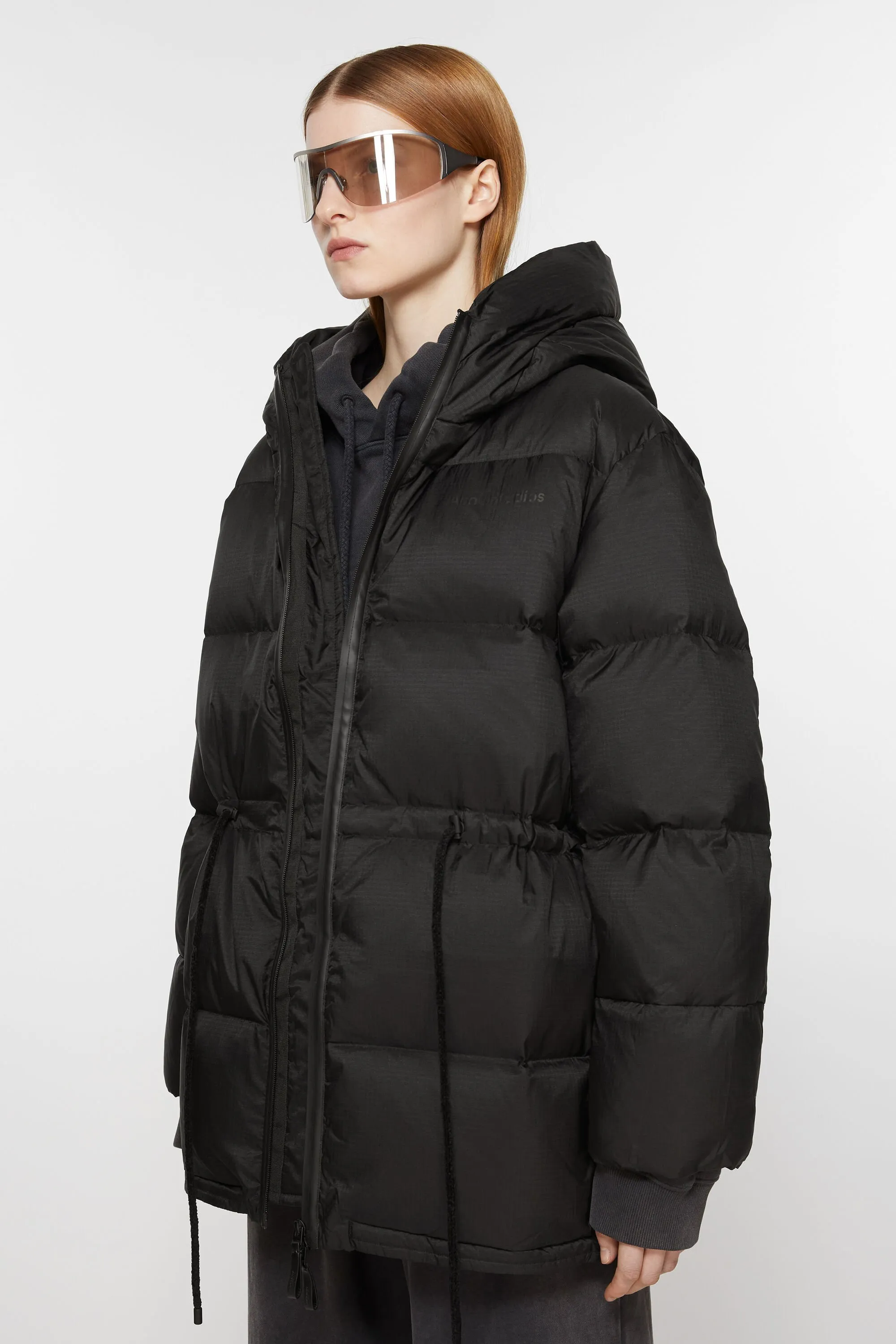 Hooded puffer jacket