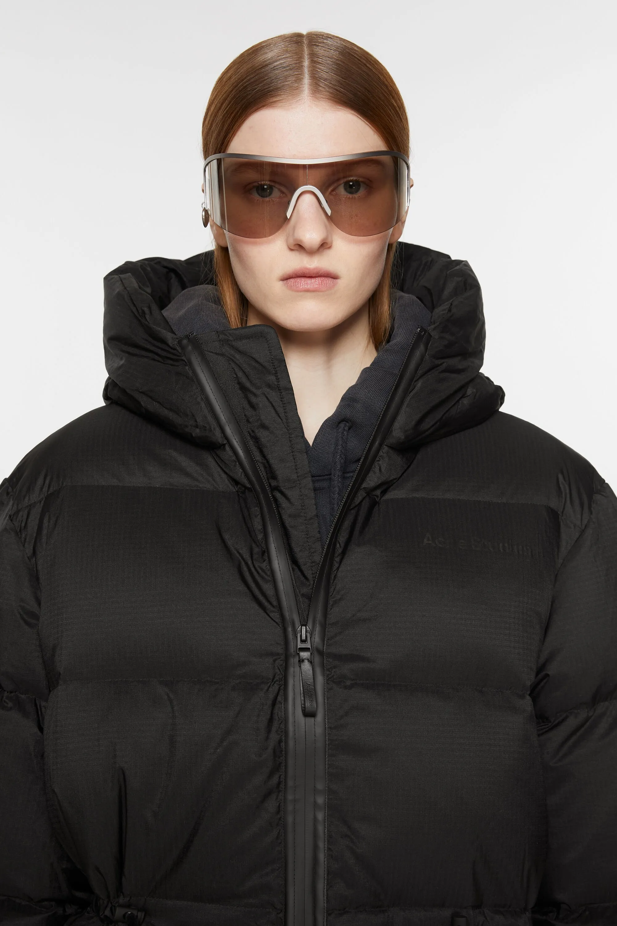 Hooded puffer jacket