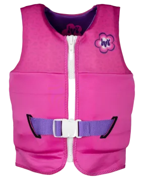 Ivy Junior Girls Vest - Pink Leopard - 2023