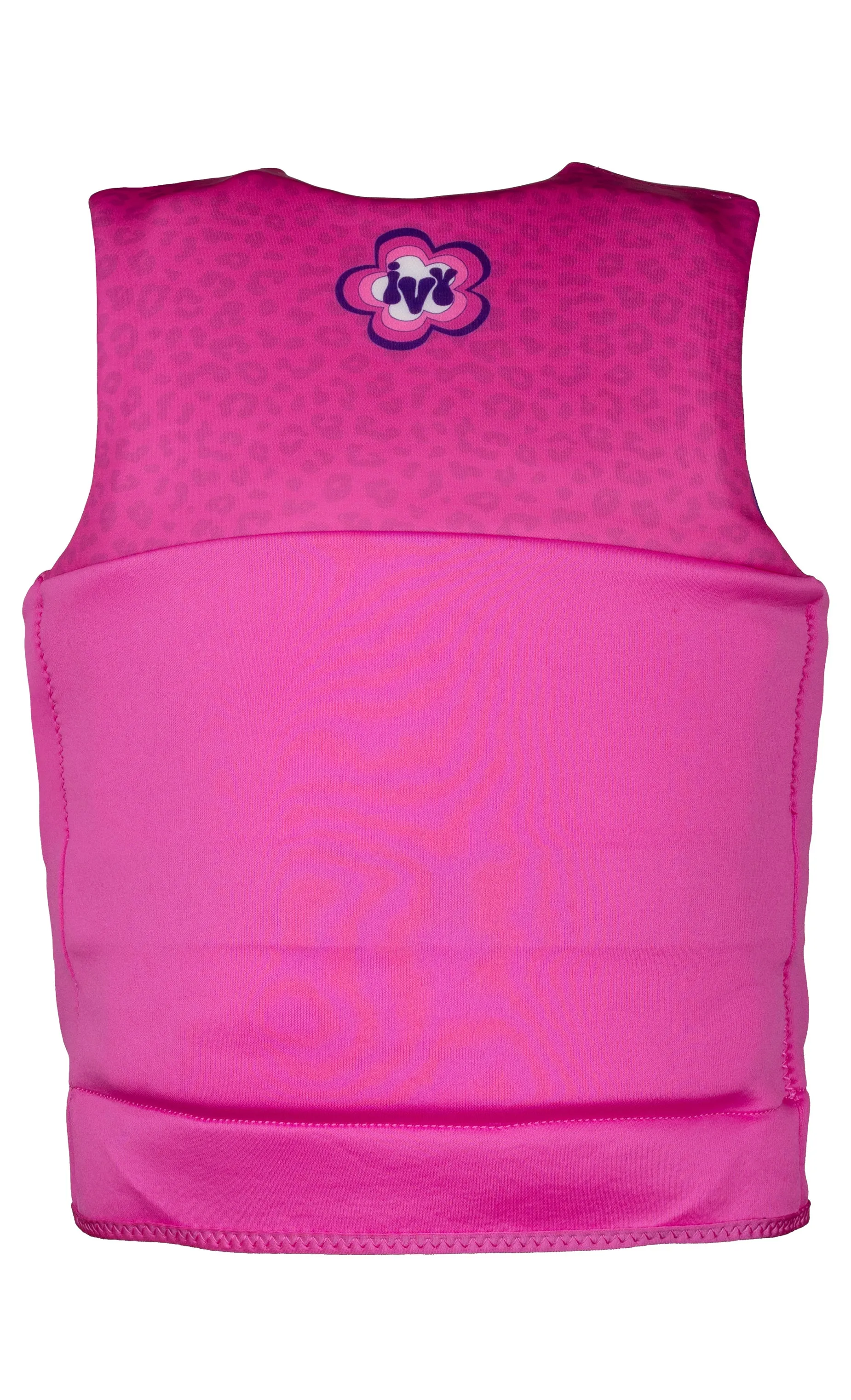 Ivy Junior Girls Vest - Pink Leopard - 2023