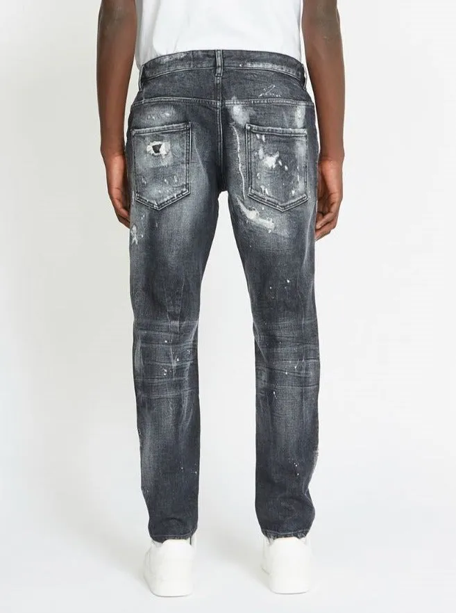 Jeans RICHMOND X regular fit con strappi denim nero