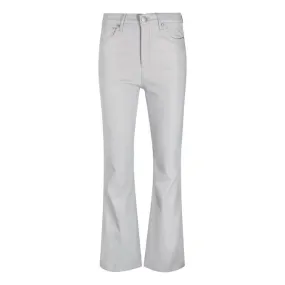 JEANS SPALMATO A ZAMPETTA Donna Grigio