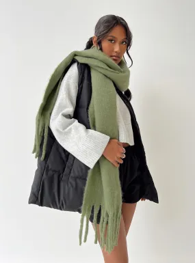 July Scarf Olive