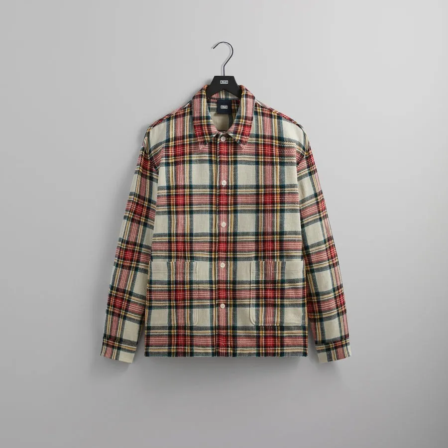 KITH NYC  |Button-down Other Plaid Patterns Street Style Long Sleeves