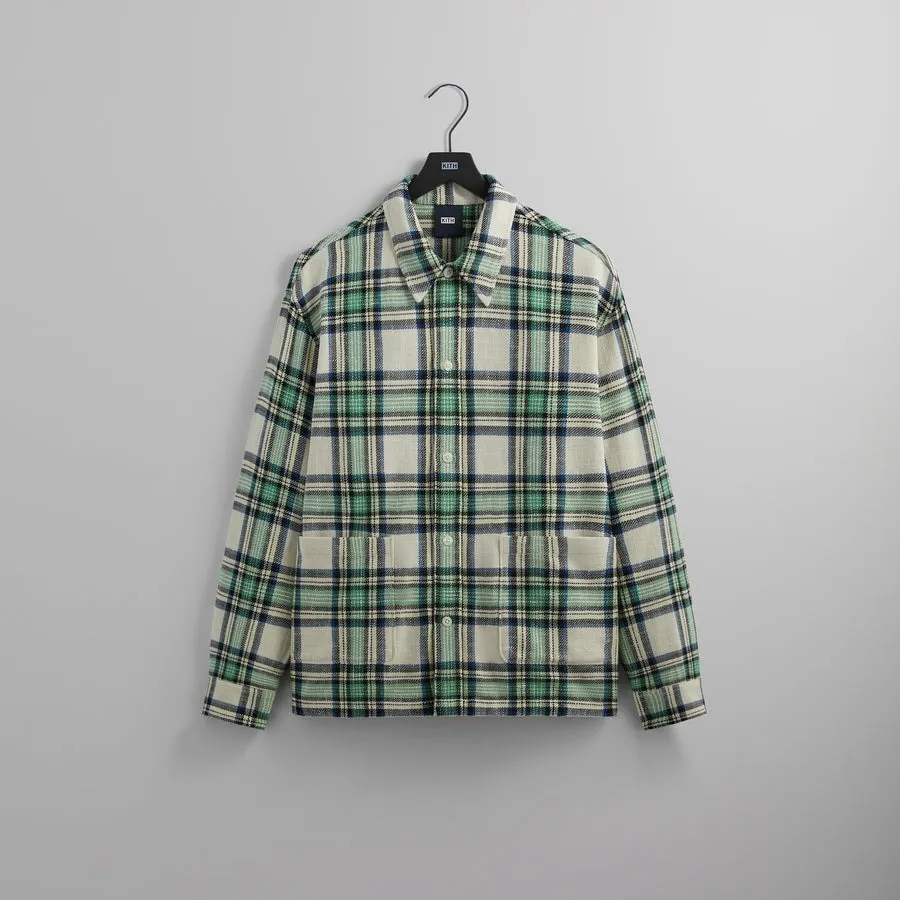 KITH NYC  |Button-down Other Plaid Patterns Street Style Long Sleeves