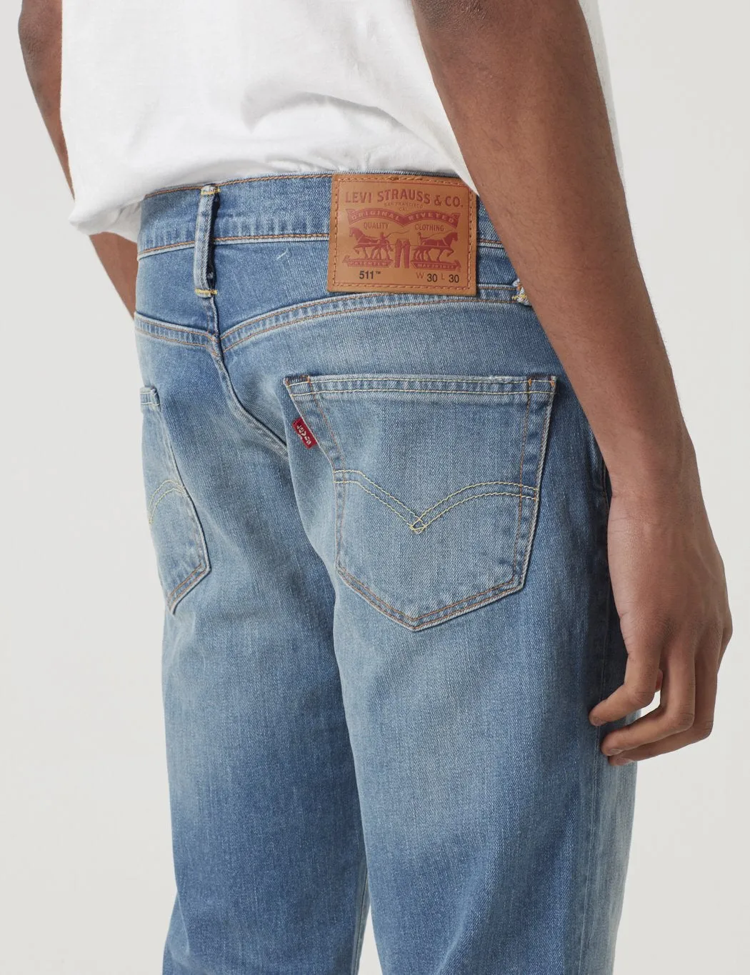 Levis 511 Jeans (Slim) - Harbour Blue