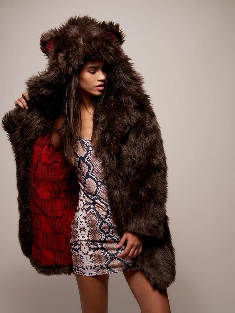 Limited Edition Brown Bear Faux Fur Coat