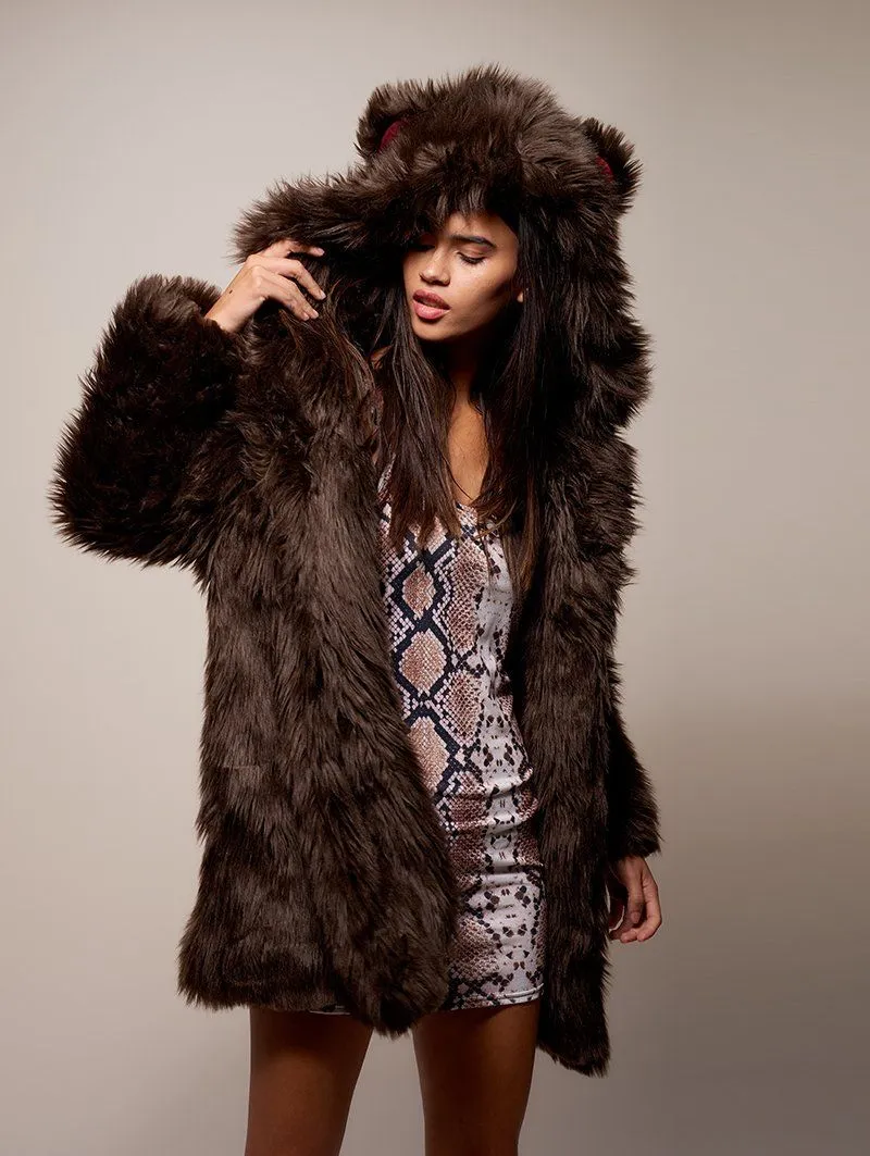 Limited Edition Brown Bear Faux Fur Coat