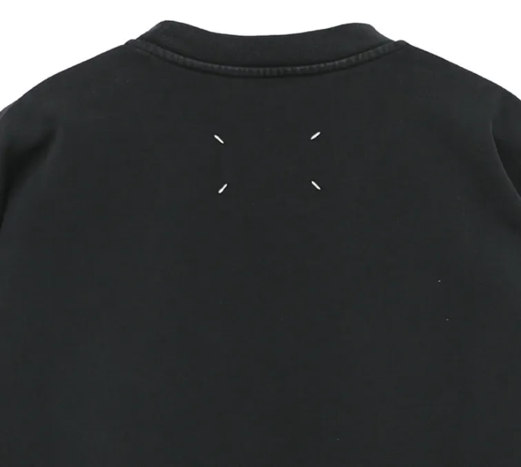 Maison Margiela  |Crew Neck Street Style Long Sleeves Plain Logo