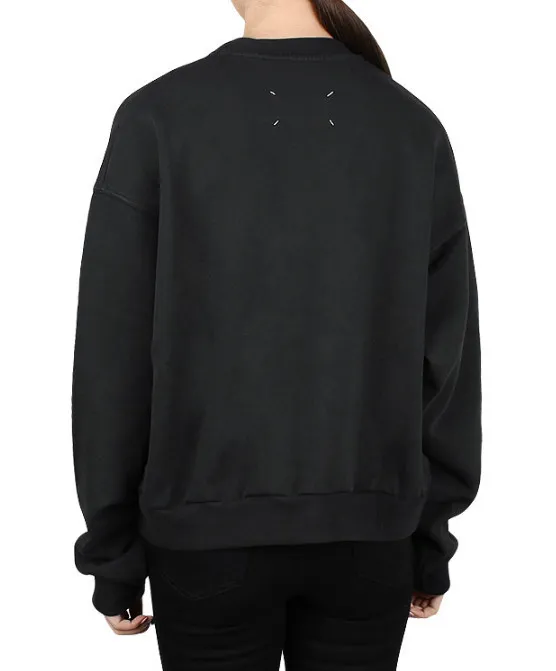 Maison Margiela  |Crew Neck Street Style Long Sleeves Plain Logo