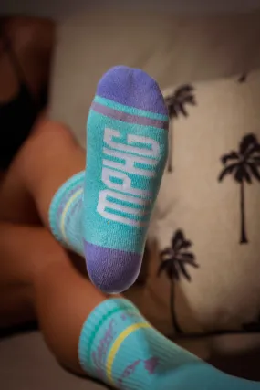 Maui High Ankle Socks