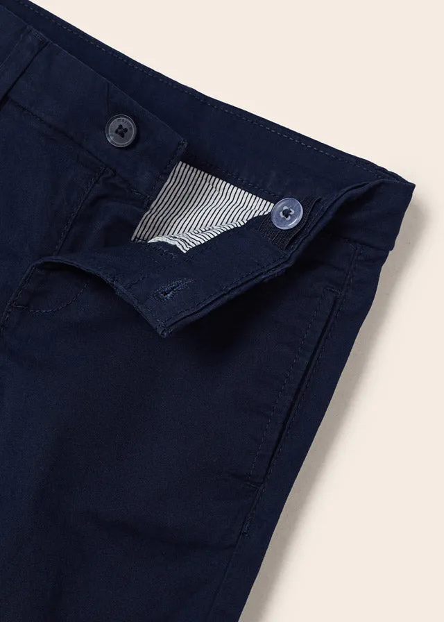 Mayoral Twill basic trousers for boy - Navy