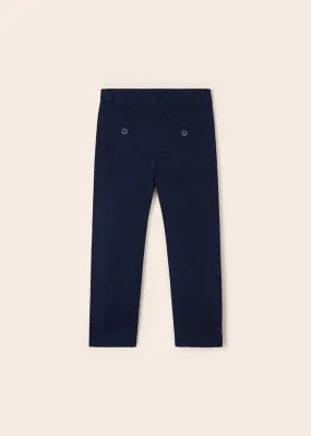 Mayoral Twill basic trousers for boy - Navy