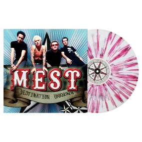 MEST 'DESTINATION UNKNOWN' LP (Limited Edition – Only 250 Made, White w/ Red Splatter Vinyl)