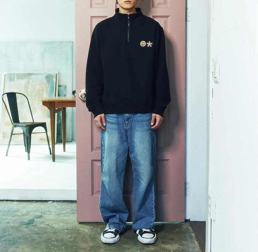 MISTER CHILD  |Sweat Blended Fabrics Street Style Long Sleeves Plain