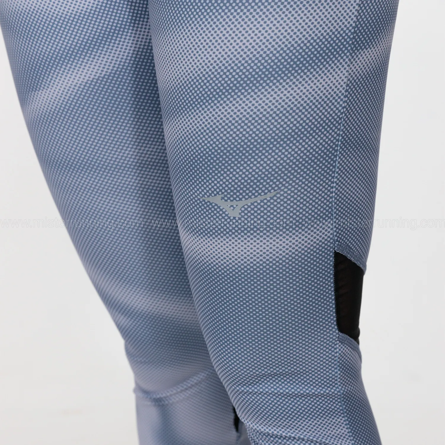 Mizuno Printed Tights  Nightshadow Blue