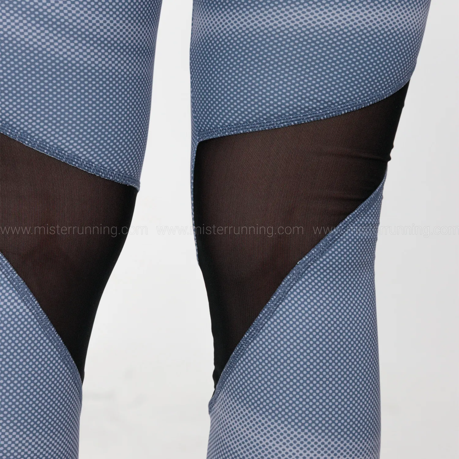 Mizuno Printed Tights  Nightshadow Blue