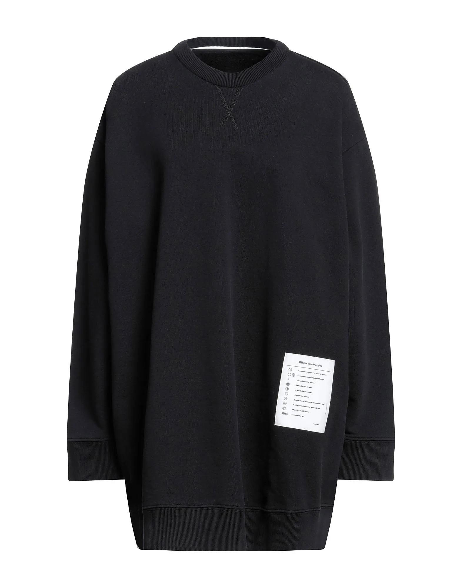 MM6 Maison Margiela  |Crew Neck Sweat Street Style Long Sleeves Plain Cotton