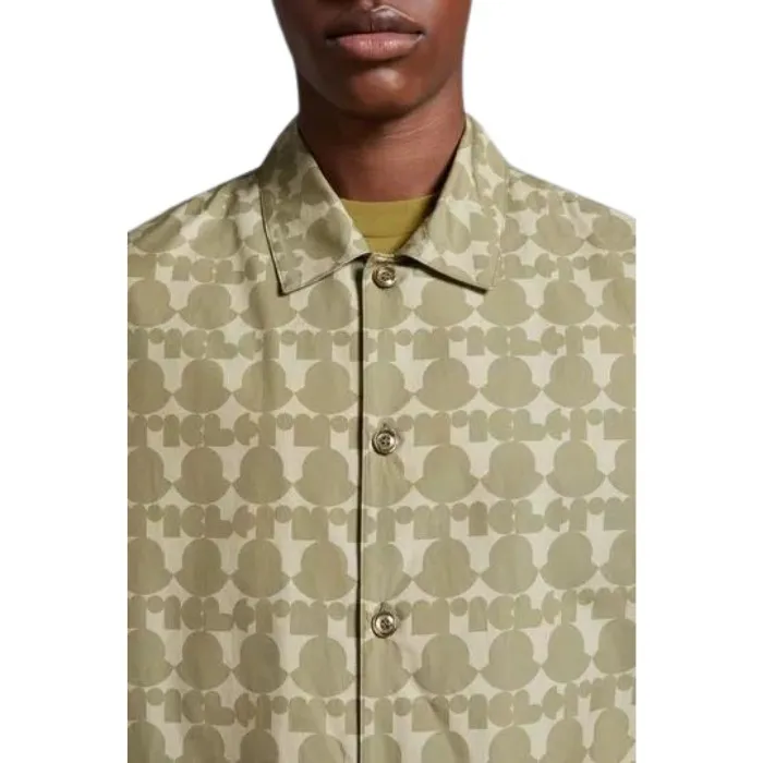 MONCLER  |Logo Print Cotton Shirt