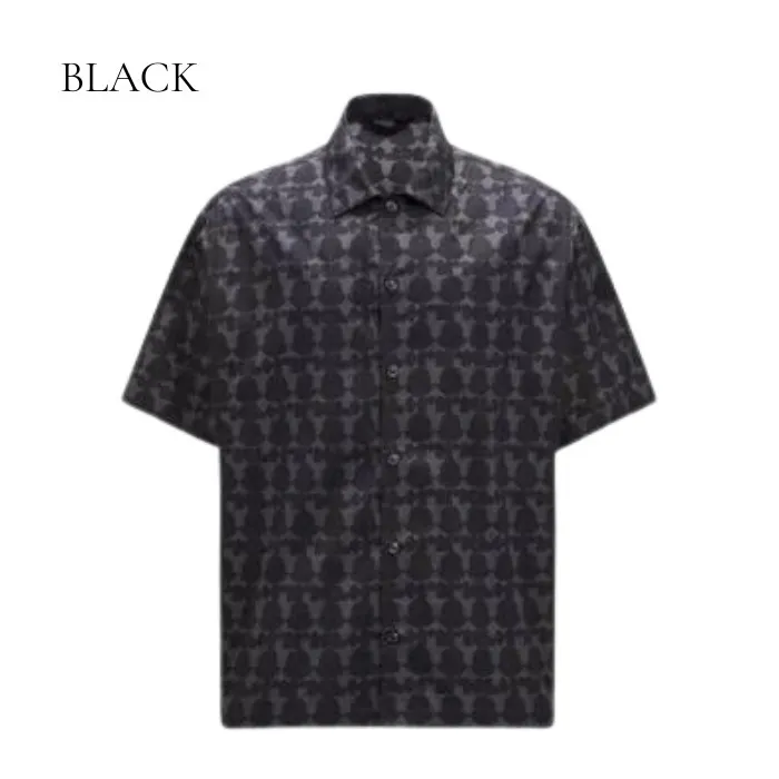 MONCLER  |Logo Print Cotton Shirt