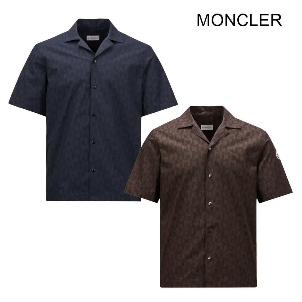 MONCLER  |Monogram Print Shirt