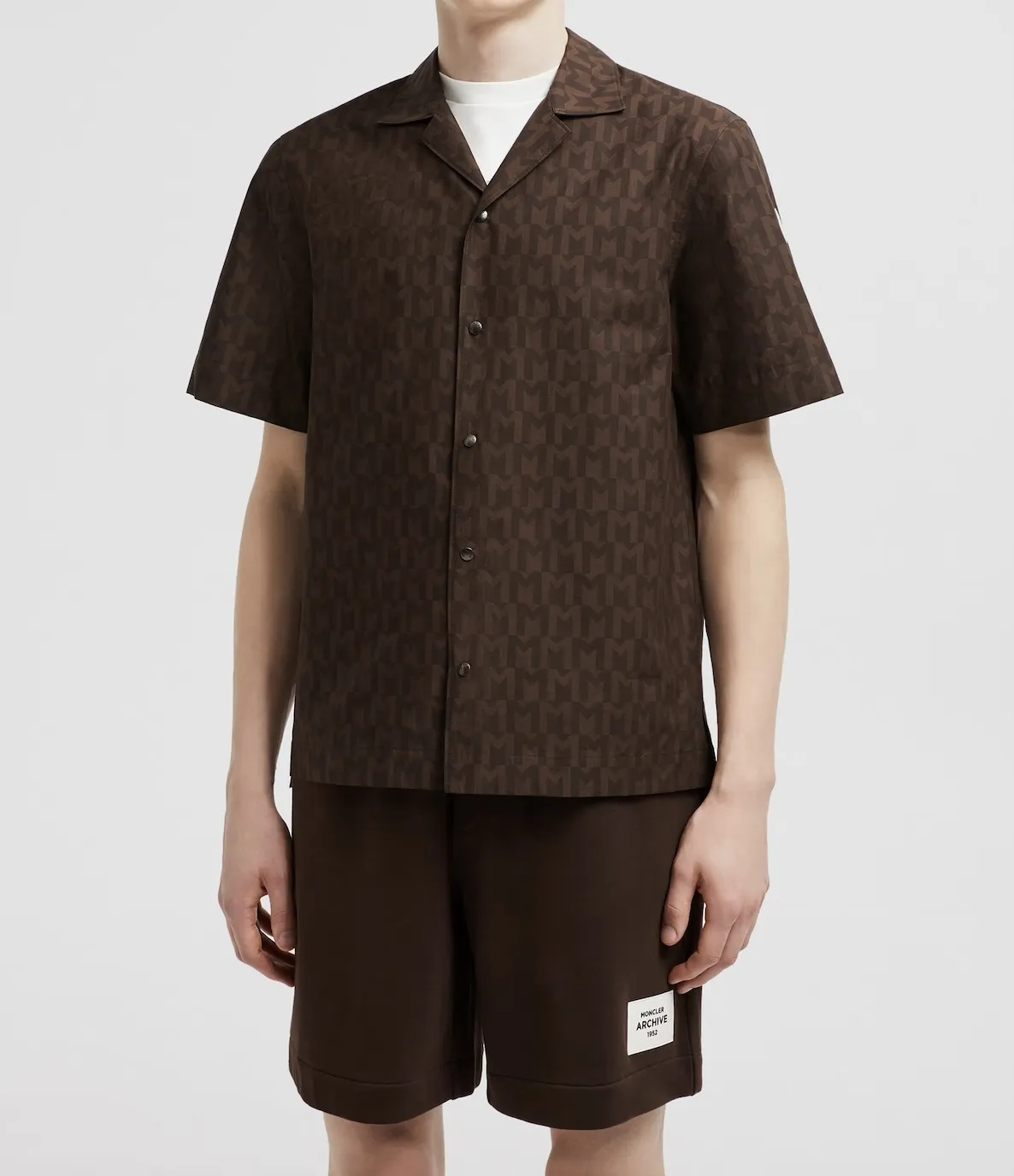 MONCLER  |Monogram Print Shirt