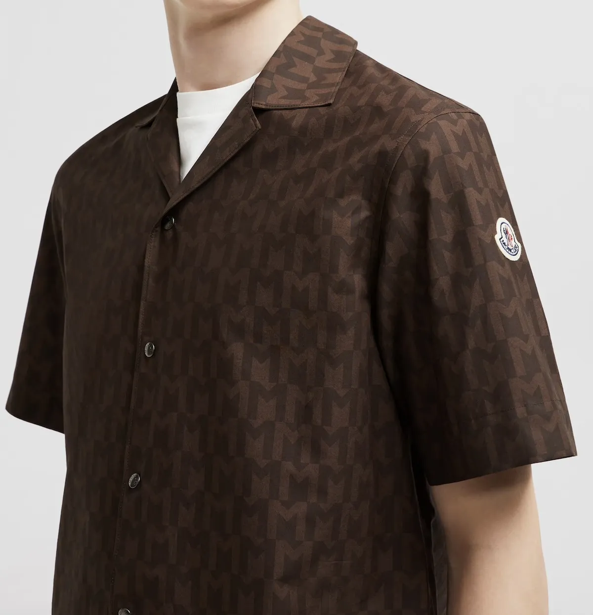 MONCLER  |Monogram Print Shirt