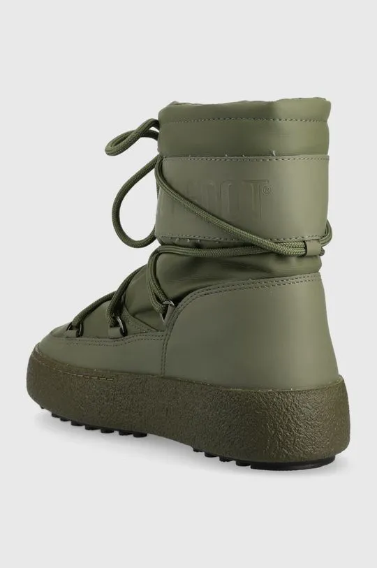 Moon Boot snow boots men's green color