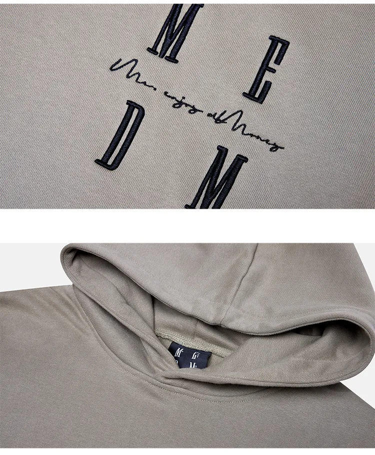 MR. ENJOY DA MONEY  |Unisex Street Style Long Sleeves Cotton Oversized Logo