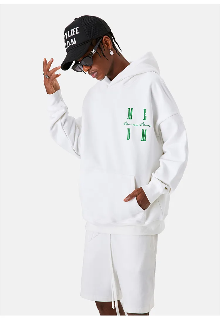 MR. ENJOY DA MONEY  |Unisex Street Style Long Sleeves Cotton Oversized Logo