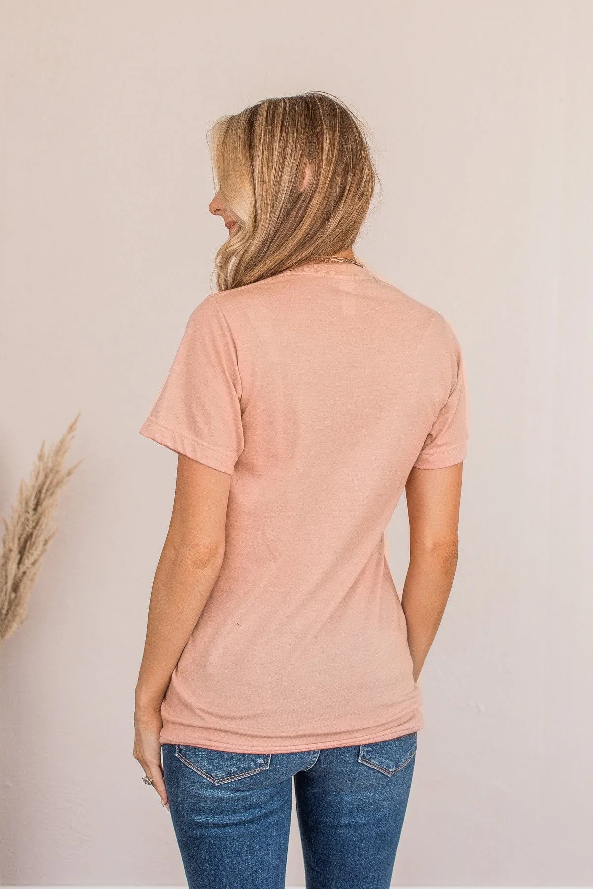 Nashville Festival Graphic Tee- Peach