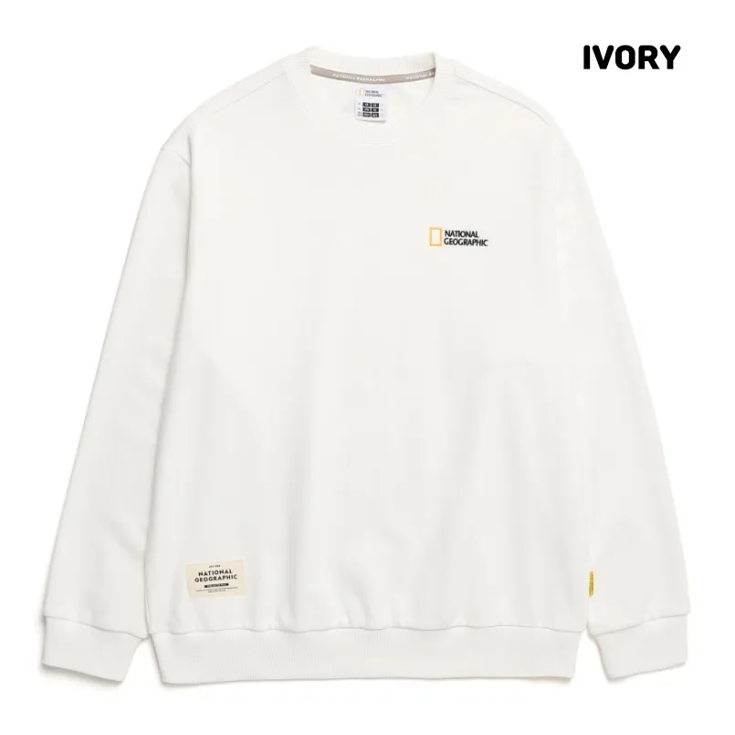 NATIONAL GEOGRAPHIC  |Unisex Street Style Long Sleeves Plain Logo