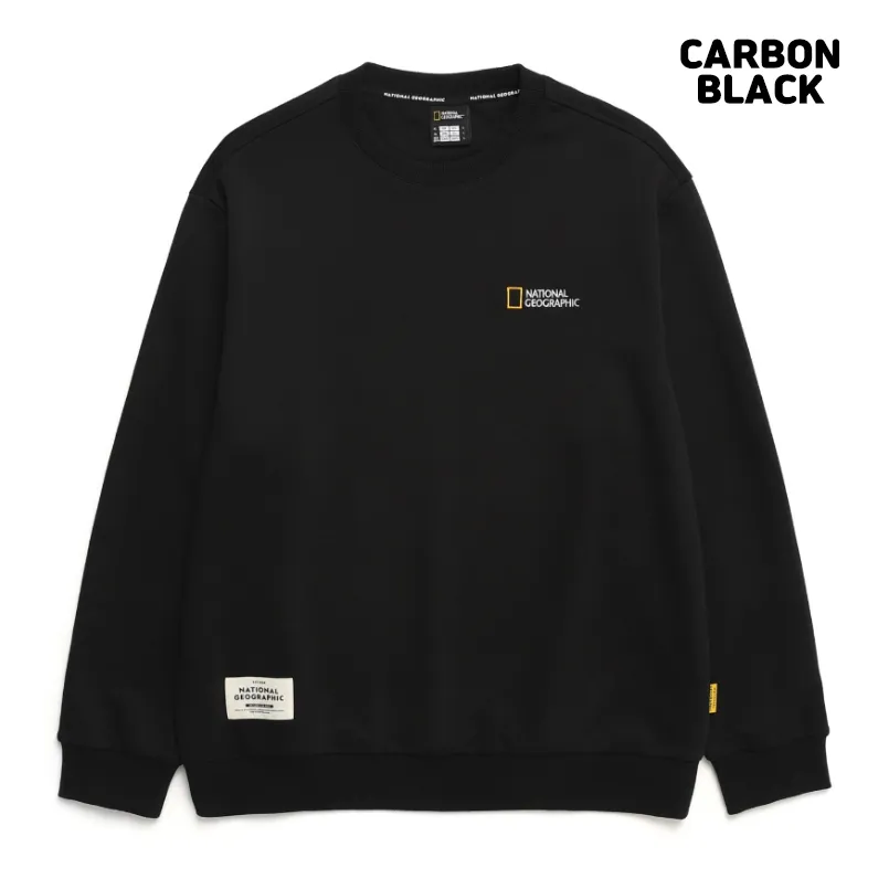 NATIONAL GEOGRAPHIC  |Unisex Street Style Long Sleeves Plain Logo