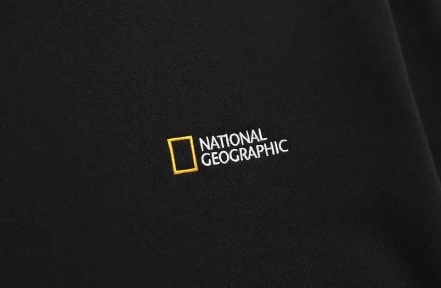 NATIONAL GEOGRAPHIC  |Unisex Street Style Long Sleeves Plain Logo