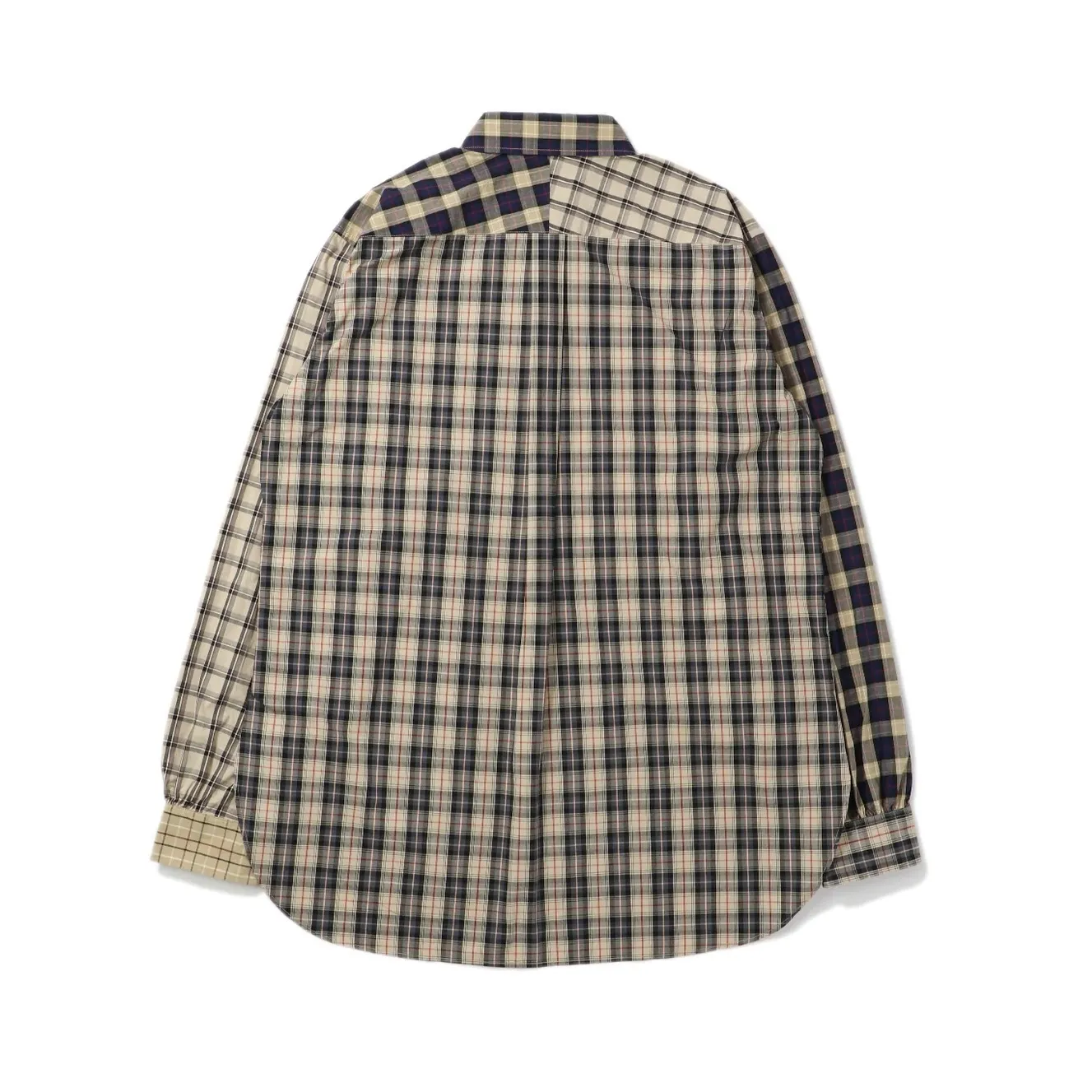 Needles  |Button-down Other Plaid Patterns Unisex Street Style