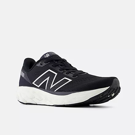 New Balance Women’s Fresh Foam X 880 Athletic Shoes-Black/White