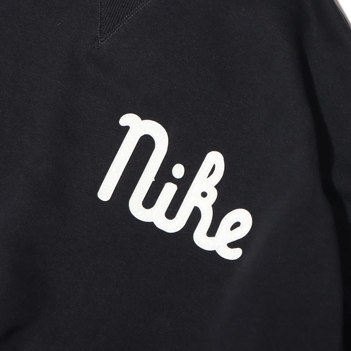 Nike  |Crew Neck Street Style Long Sleeves Plain Cotton Oversized