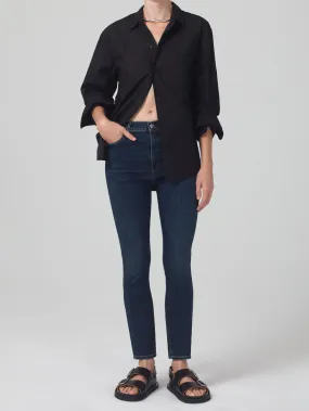 Olivia High Rise Slim Jean - Deep Dive