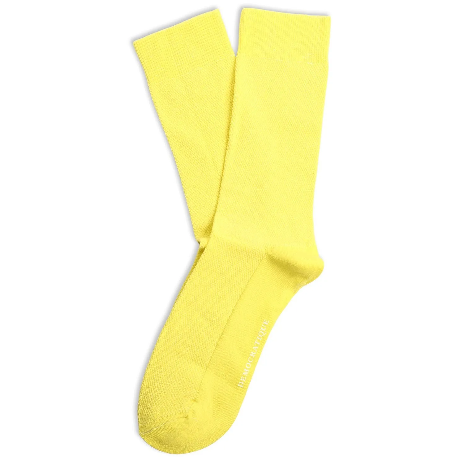 Originals Champagne Pique Socks Bright Yellow