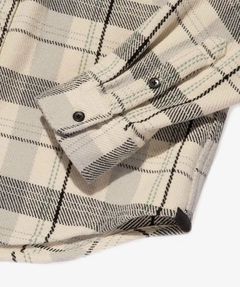 Outer known  |Button-down Other Plaid Patterns Unisex Street Style