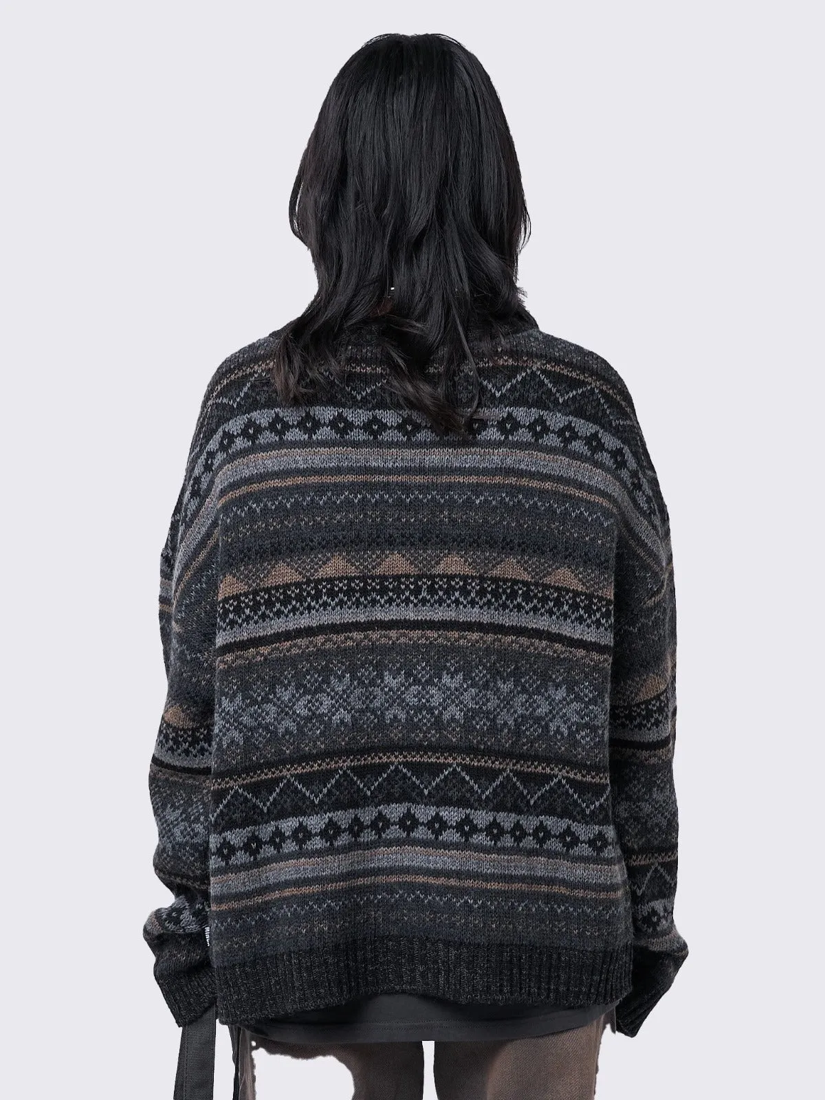 Ripley Jacquard Knit Cardigan