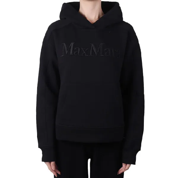 S Max Mara  |Street Style Long Sleeves Plain Cotton Hoodies & Sweatshirts